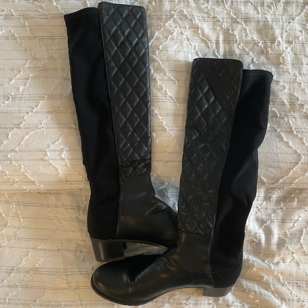 Stuart Weitzman 5050 Quilted Boots!